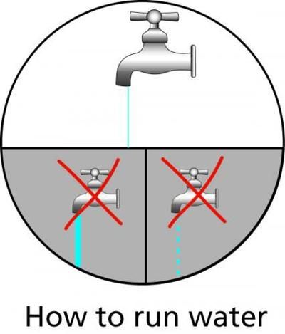 VillofDecatur's tweet image. RUN WATER NOTICE:  With the cold temperatures, we advise all residents to run water to prevent water lines from freezing for a period of 2 weeks.  A stream of water the size of a pencil lead should be run from a tap in the home that will not be turned 
off.
#DecaturMI