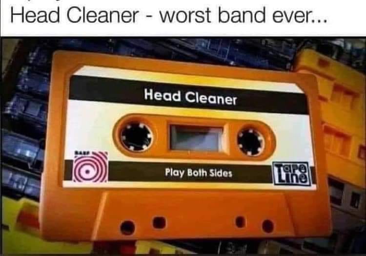 VeganVibeNet's tweet photo. This may be the worst band ever, however this white noise may help get rid of Tinnitus https://t.co/sqohzqHMgw