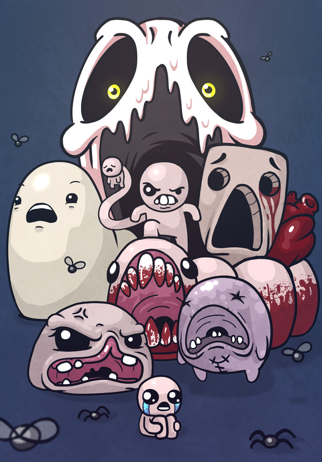 The Binding Of Isaac fanart. 