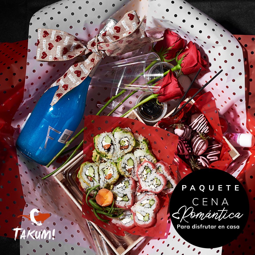takumbjx's tweet photo. ¡Sorprende a esa persona especial con un Cena Romántica en casa! 

Conoce nuestro paquete especial para una noche única 🍷🍣

Tienes hasta el 11 de febrero para hacer tu pedido al 477 765 0757 y pasa por el directo al restaurante.

#SanValentin https://t.co/PGpSFgh0q7
