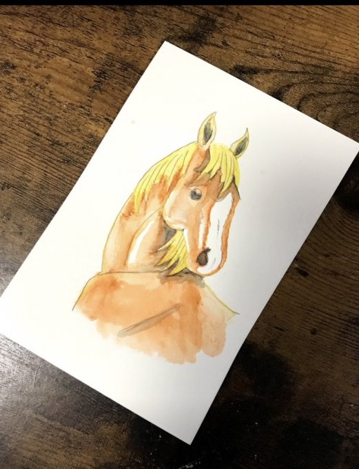 馬のイラストのtwitterイラスト検索結果