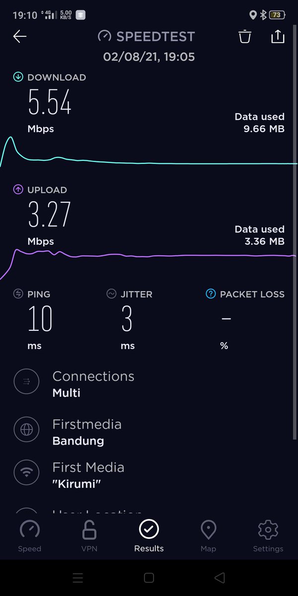 lembasono's tweet photo. @FirstMediaCares Sudah berkali kali restrat power modem dan wifi, tetap sama, internet nyala tapi speed tekor https://t.co/1NrUS8vfRG