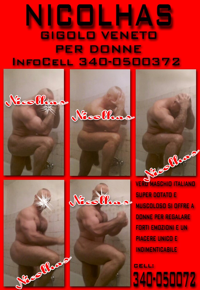 Nicolas_Gigolo's tweet photo. Padova; VERO MASCHIO ITALIANO, SUPERDOTATO, PASSIONALE E MUSCOLOSO SI OFFRE A DONNE PER REGALARE FORTI EMOZIONI E UN PIACERE UNICO E INDIMENTICABILE INFO-CELL: 3400500372 https://t.co/7OUwtQaB4G