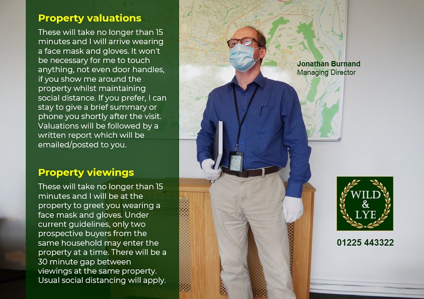 Safely conducting property valuations and viewings in February.