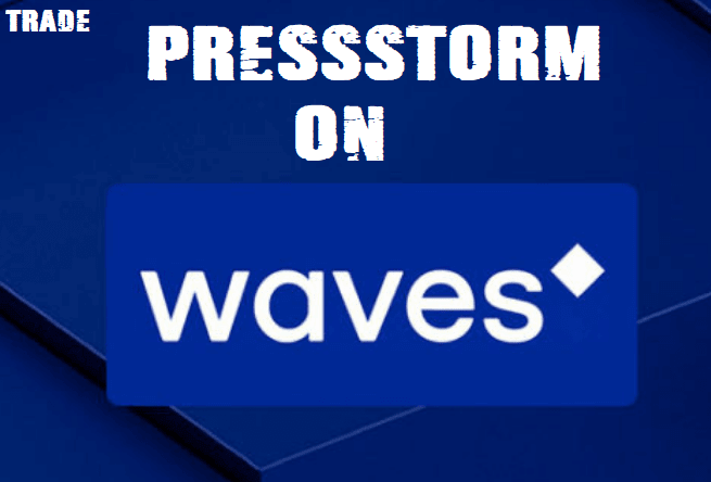 PressStorm token is now available on Waves Exchange. To trade on Waves you need to first swap you trc20 PSTM with Waves. #pstm #pressstorm