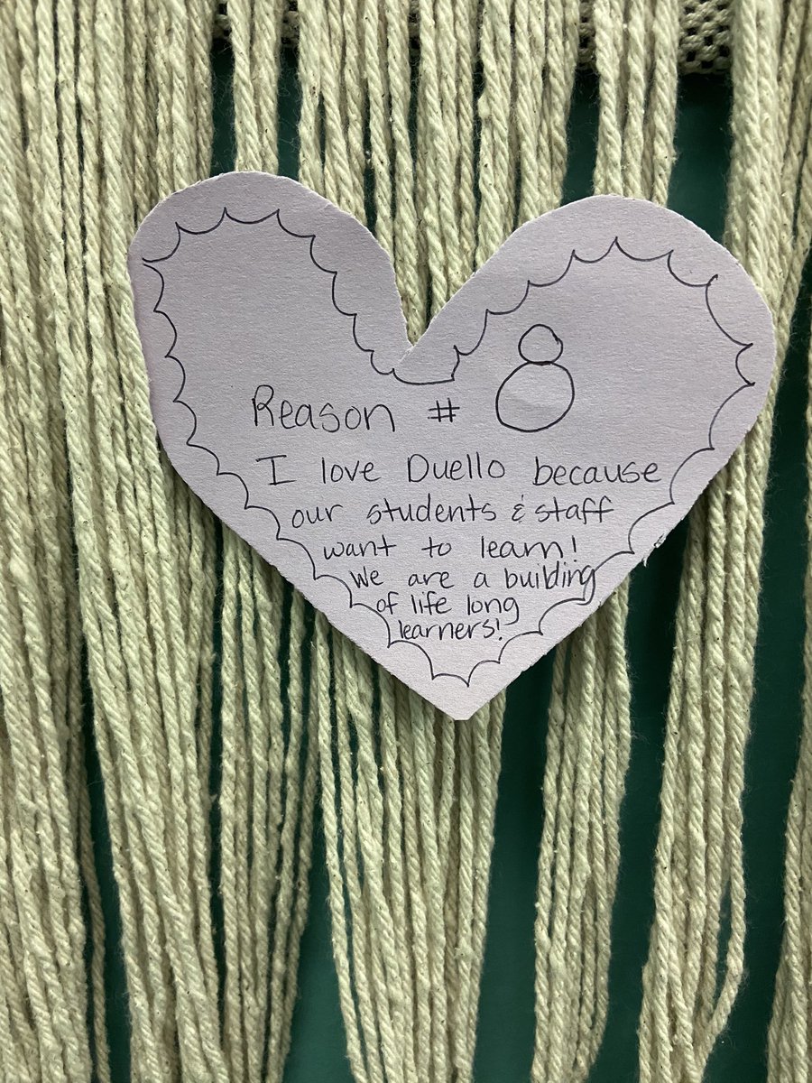 EarlyLearningDr's tweet image. February Love #8 #DuelloLearns #WeAreDuello