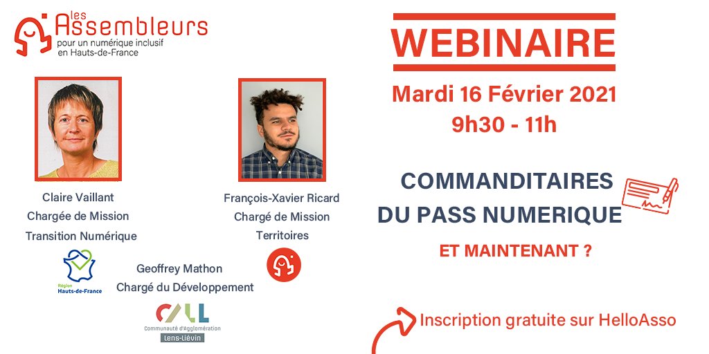 Vous êtes Lauréats de l'Appel à Projets #PassNumerique et 𝒇𝒖𝒕𝒖𝒓𝒔 𝒄𝒐𝒎𝒎𝒂𝒏𝒅𝒊𝒕𝒂𝒊𝒓𝒆𝒔❓

➡ Participez à notre #webinaire #1LeMarchePublic 
RDV 📅 le 16/02 de 9h30 à 11h :

✅ ERREURS A EVITER et BONNES PRATIQUES

Inscription➡ bit.ly/2OiLPZO
#mediation