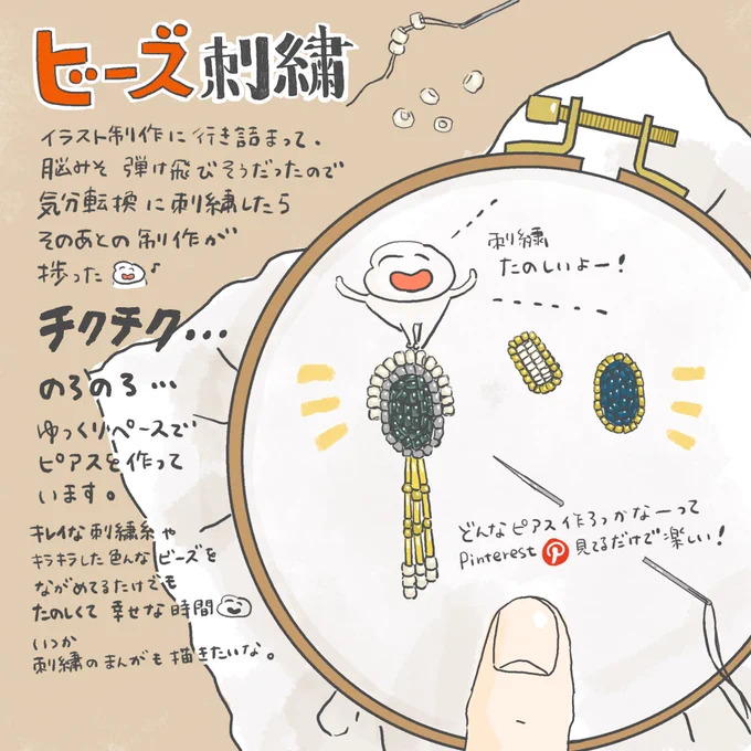 【一言日記】2月9日
無心になれる私の趣味。 