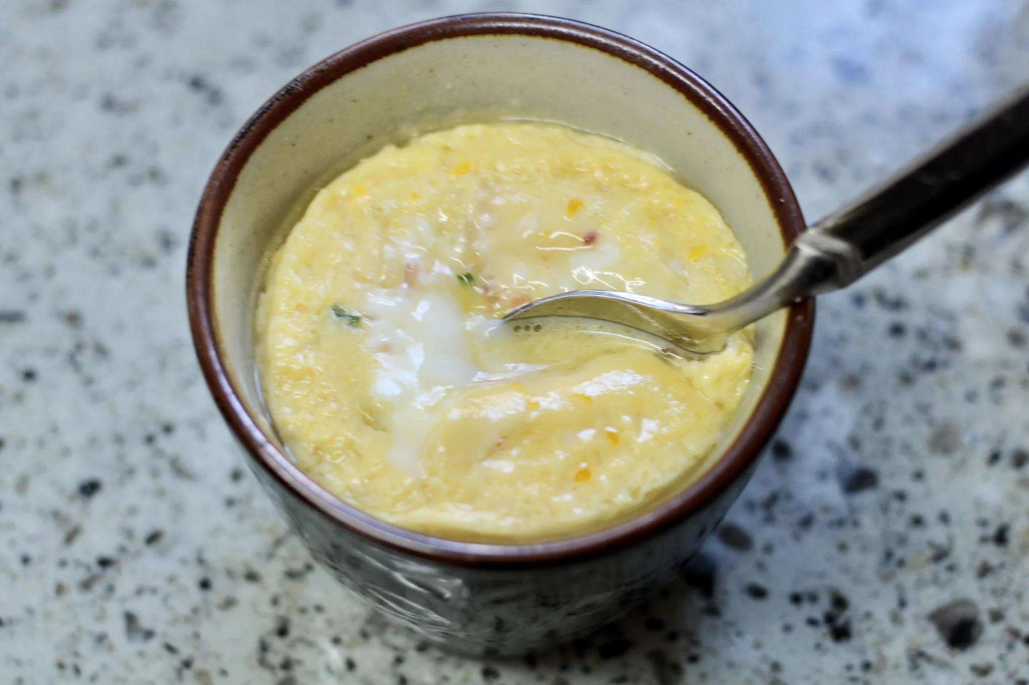 カップラーメンのシメにはこれ！妹が教えてくれた茶碗蒸しアレンジに最高との声が続出！！
