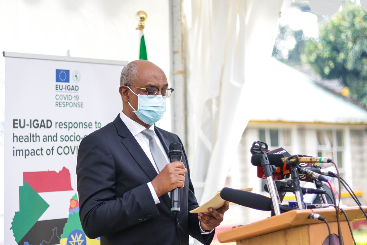 In line #IGAD Heads of State &amp; Gov't Regional Approach To Combating #COVID19, <a href="/IgadhealthS/">IGAD Health & Social Development Division</a> &amp; <a href="/EUinKenya/">European Union In Kenya</a> continue their response. Provided test kits, PPEs, ambulances &amp; mobile lab worth €1.9 million 4 COVID-19 response in Counties of Turkana, Marsabit, Garissa, Mandera &amp; Wajir