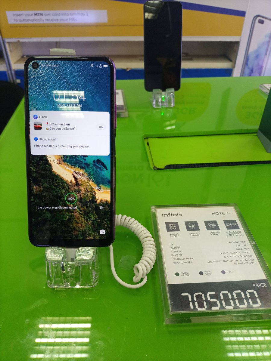 simbatelecom's tweet image. Visit any of our #Simbatelecom branches and get the #infinixnote7 at only 705,000/=

#infinix #InfinixMobile #gadgets #phones #kampala #Uganda