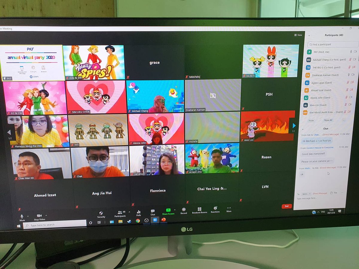 emceejason's tweet photo. Hosted for PKF Malaysia's first ever Virtual Party on Zoom attended by 95 guests. It is such a strange feeling, celebrating an annual party via online. We do what we can to survive and to keep ourselves connected with each other.

#virtualhost #virtualevent #virtualmc #newnorm https://t.co/3XVnnemq4Q