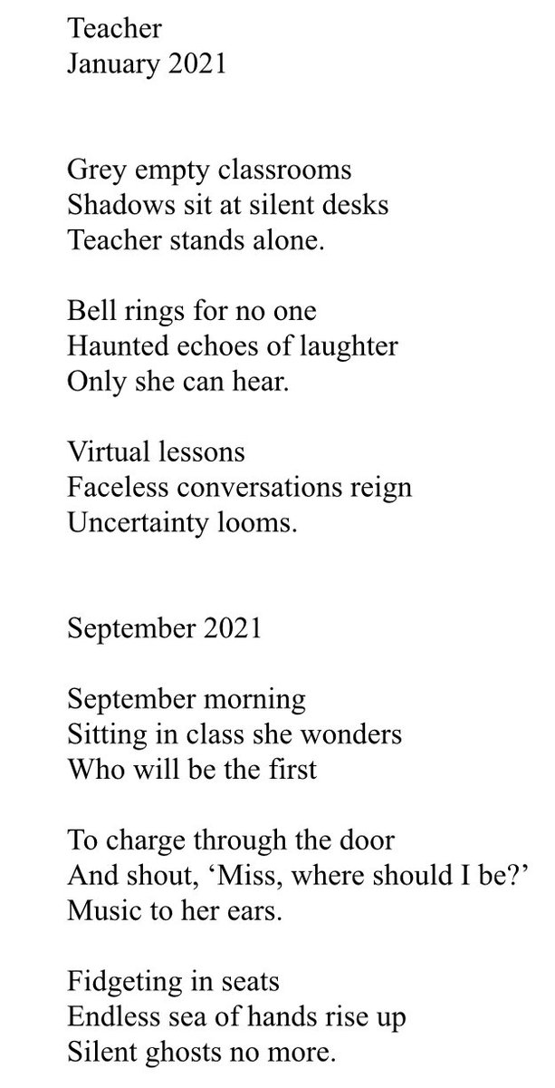 Serious competition brewing between Staff and Pupils! Just take a look at Mrs Fowler’s attempt at extended Haikus 👏👏👏 #WHOWILLWIN #TheValley #TVLA #poetry #literature #haiku #lockdown2021 #hope #competitiontime #varsitypoetrychallenge