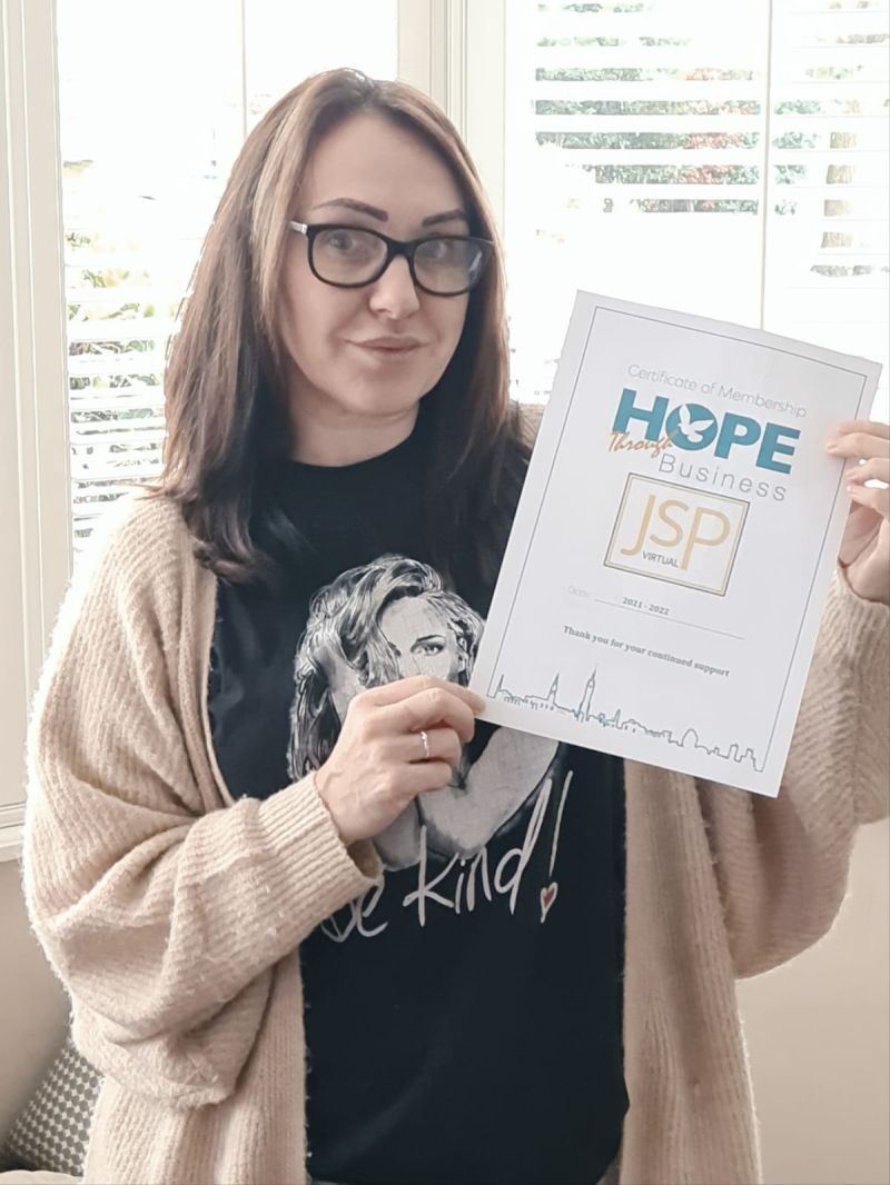 JspVirtual's tweet photo. JSP Virtual are super proud to be part of the @hopeagnstcancer Business Club 😍 https://t.co/MnDfeTObRx