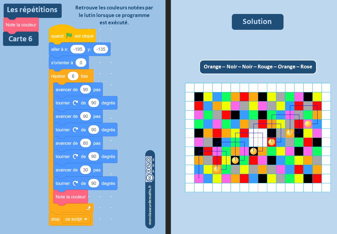 jy_labouche's tweet image. Ça bosse ! Les séries 2 et 3 des cartes &quot;Note la couleur&quot; seront bientôt prêtes ! Faites chauffer les plastifieuses !
En attendant, la série 1 est sur qrgo.page.link/DAR24 

#Scratch #débranché #maths #techonologie #algorithmique #numerique #code #coding