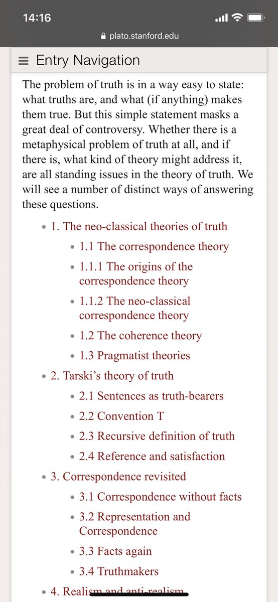 If you look at theories of “truth”, they abound, the question of what truth is, has occupied philosophers, lawyers & barmen for centuries. Certainly long before Jack let loose the little blue bird on the world.