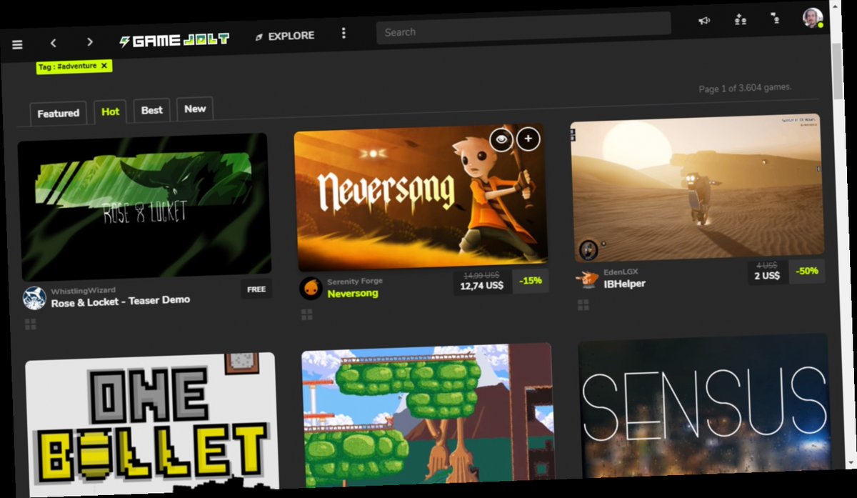 Gamejolt how to download older versions of a game / Twitter