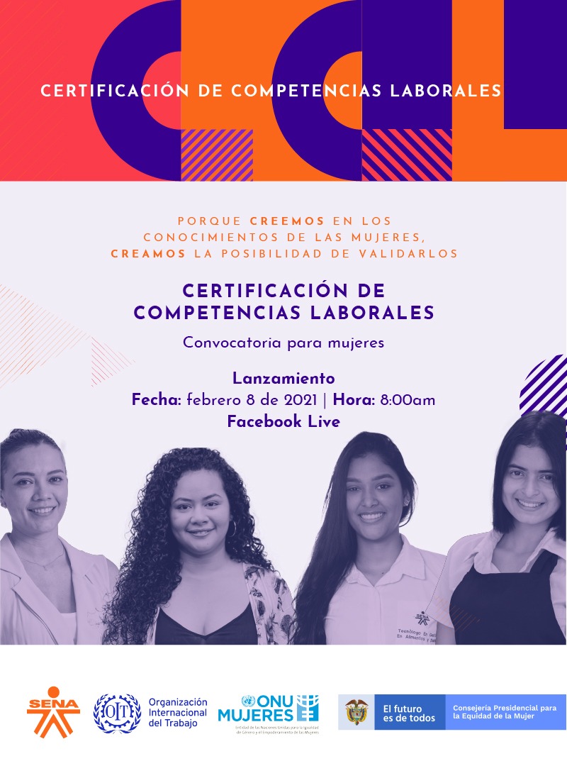 imayacaq's tweet photo. #TuExperienciaVale Está abierta la convocatoria de Certificación de Competencias Laborales de Mujeres en alianza con @OITAndina @ONUMujeresCol y @equidad_mujer. Esta acreditación mejora tu perfil ocupacional para que accedas a oportunidades de empleo.🔗https://t.co/wKIZhqSnyl https://t.co/SWna5V0w3l