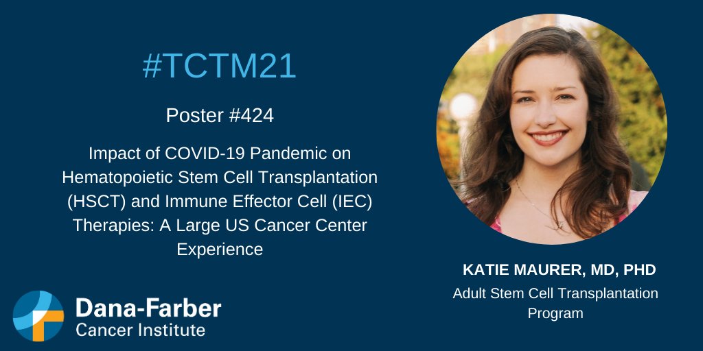Check in with Katie Maurer, MD, PhD, to learn about the @DanaFarber experience providing stem cell transplants during the first #COVID19 surge #TCTM21 👉 Poster #424: ms.spr.ly/6018pIj8E