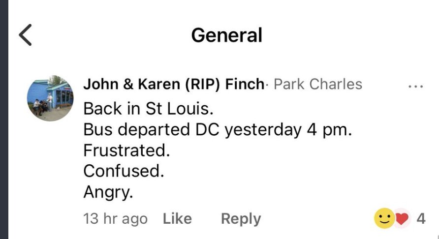 Afterwards, at least one NextDoor-recruited participant was shell-shocked. It's not clear whether the disappointment was over violence, or failure to overturn the election and stop the Electoral College certification.. 6/