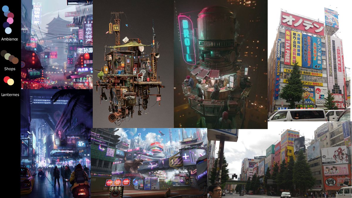 UntilBreathe's tweet photo. 2093. Neo Tokyo n'est plus respirable. Seules les élites peuvent se procurer de l'air pur. Les bas-fonds y abritent les plus pauvres, la plupart n'ont jamais vu la lumière du jour. #cyberpunk #indiegamedev #moodboard https://t.co/dCggk8HQiq