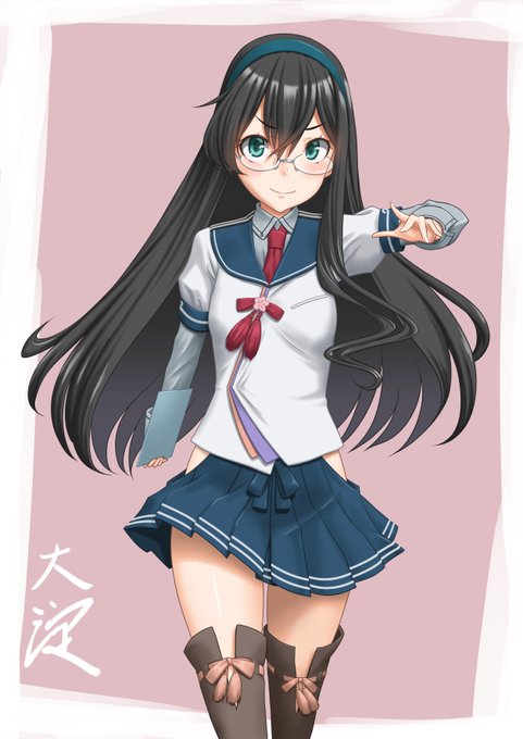 #見た人もなにか無言で大淀をあげる 