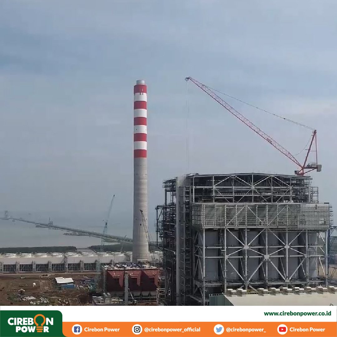 Cirebonpower_'s tweet photo. Progres pembangunan power block dan boiler berjalan sesuai target. Foto ini diambil pada Januari 2021.

#CirebonPower #listrikita #listrik #energibersih #pembangkitlistrik #PLTU #cleancoaltechnology https://t.co/t8E27IBWfW