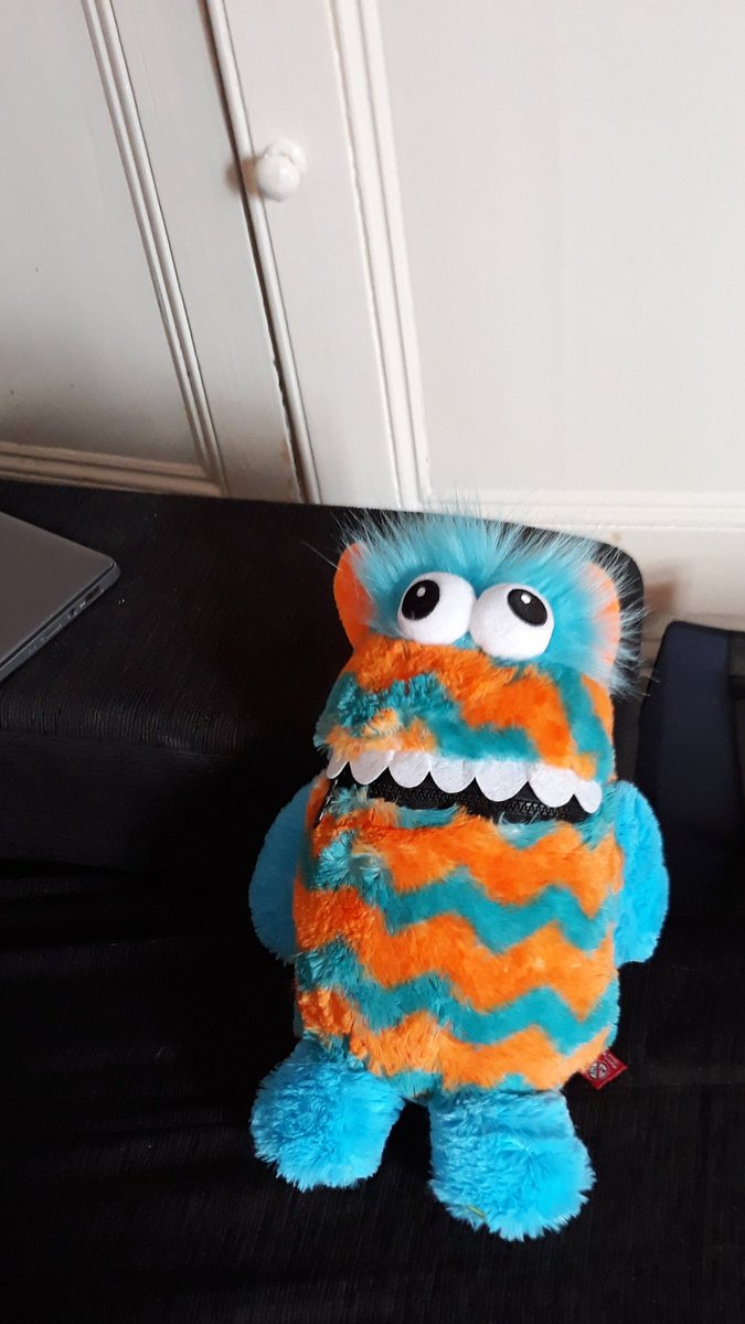 mariafloridia's tweet photo. Introducing #AlanFloridia to his new 'special friend' in the hope he will stop trying to hump my arm day and night!! https://t.co/qCFS8WtjR8