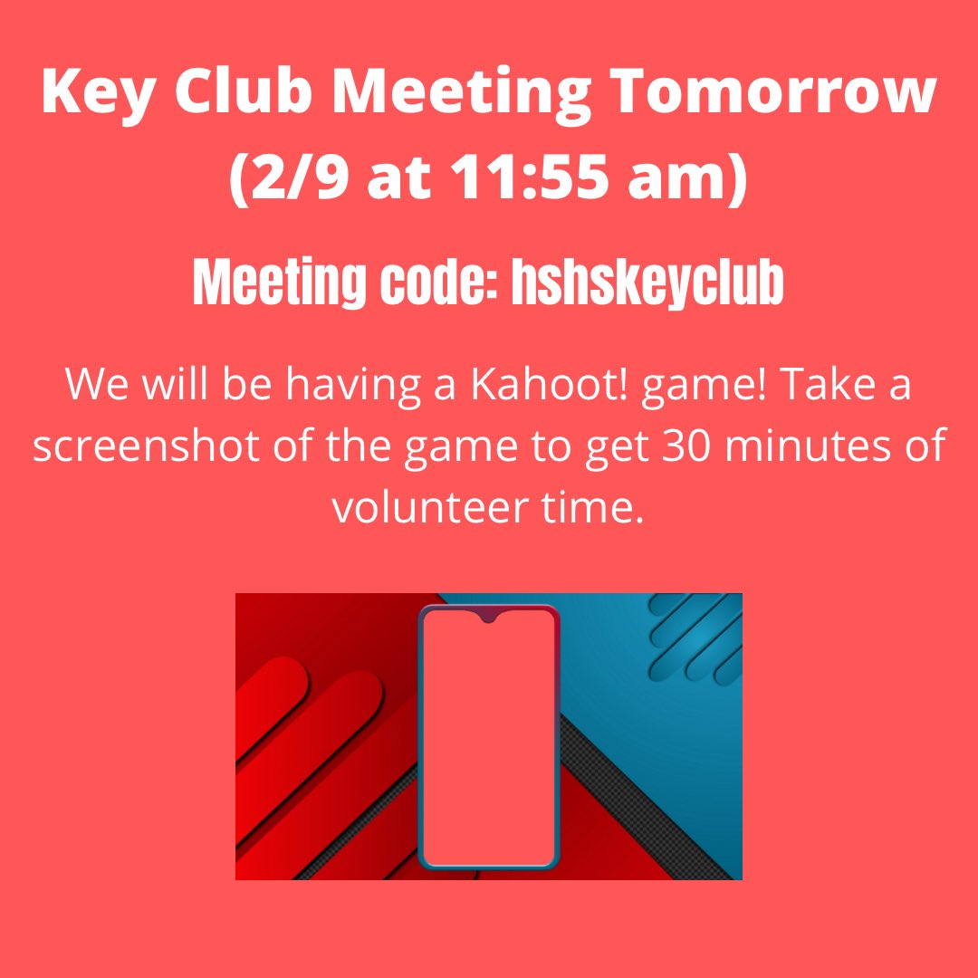 HSHS_KeyClub's tweet image. 