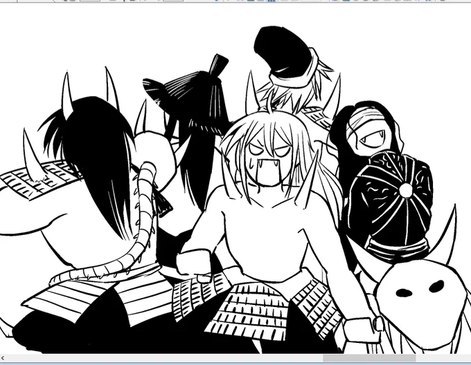 珍しくいっぱいいる 