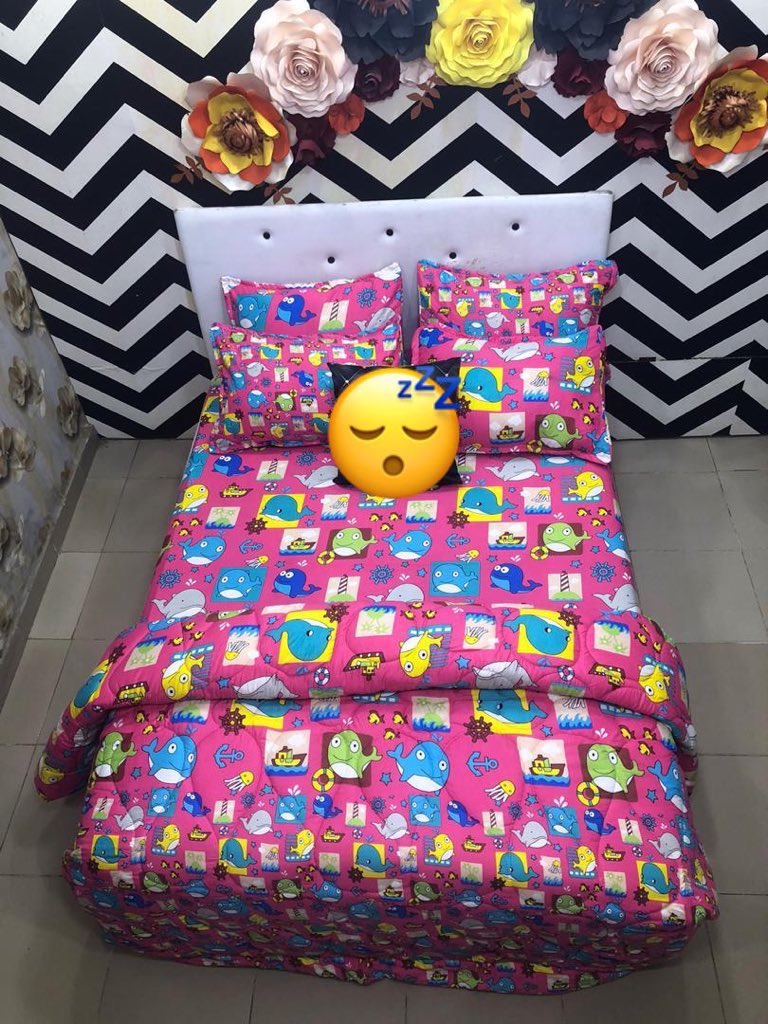 omowumi56422836's tweet photo. I sell quality๐ beautiful ๐ฅฐand affordable beddings.
Nationwide delivery ๐
Door to door in Lagos, Ibadan, ilorin and ogun state only๐
SLEEP COMFY๐ด๐ด๐ด
Tesla || Achilles
#OccupyLekkiTollGate #HerbertAndHana #RevolutionNow #EnuguSkillUp https://t.co/UTDovyO38s
