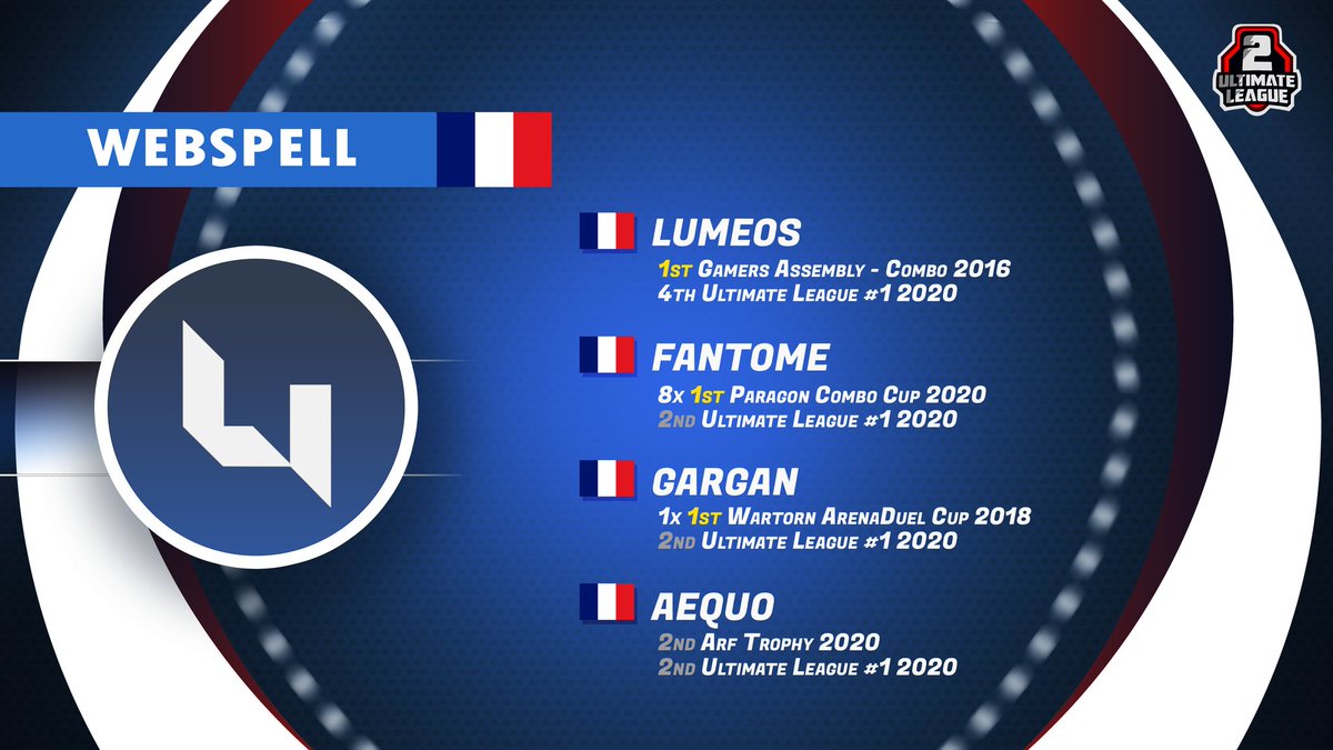PRO-LEAGUE TEAM [2/9]

They are one of the main favorite teams for the win, the French versatile line-up will terrorize most of his opponents! 

Let's introduce @webSPELL_GAMING 🇨🇵 !

🇨🇵 <a href="/Lumeoss/">lum</a>
🇨🇵 <a href="/FantomeSM/">Fantome</a>
🇨🇵 <a href="/garganSM/">Gargan</a>
🇨🇵 <a href="/AequoSM/">Aequo</a>