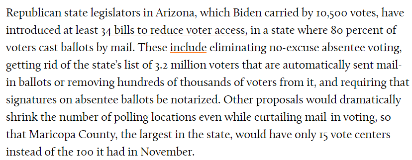 LOLGOP's tweet photo. Arizona Republicans have decided to keep the state red with some of the nation's worst voter suppression.
https://t.co/EIzGbLNE4L https://t.co/SA1g0guVzL