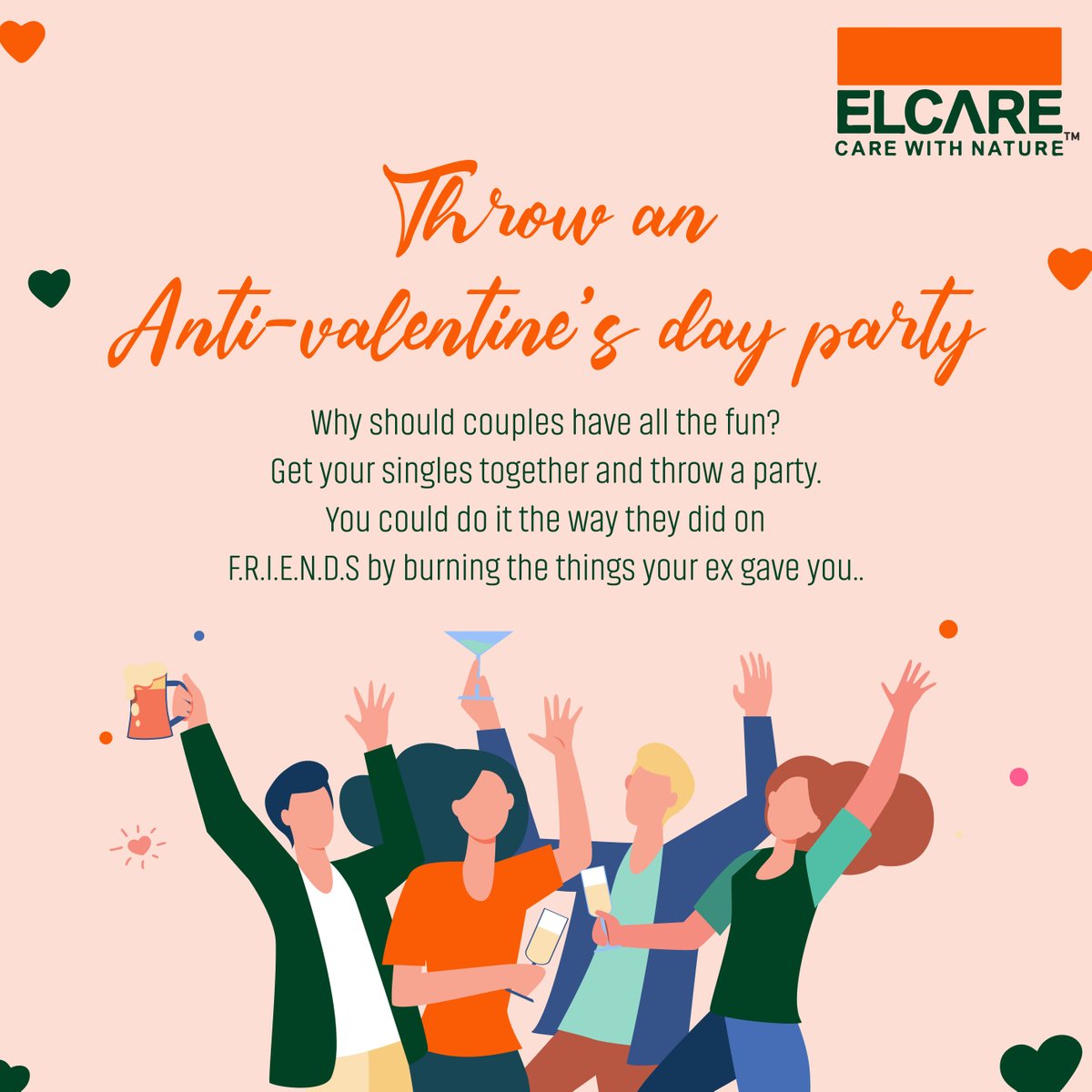 carewithelcare's tweet photo. Here are some more ways for our singles fam to celebrate Valentine's Day by being their own Valentine.
#elcare #valentinesday #valentinesweek #netflix #spaday #singlefamily #beyourvalentine #chocolatelovers #singlevalentine #breakup #makeover #haircolouring #wardrobemakeover https://t.co/P2PtMcottN