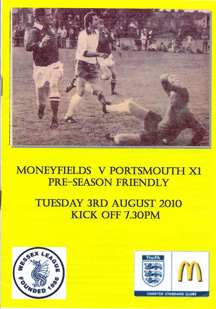 MONEYFIELDSFC's tweet photo. π Moneyfields vs Portsmouth 2010-11
#MoneysProgrammes
#UpTheMoneys https://t.co/s9w7iJm0fJ
