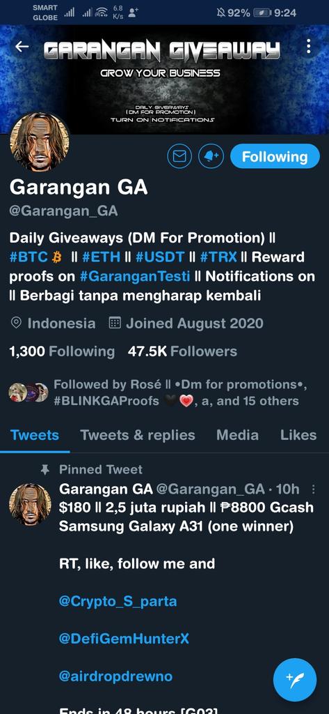 naponyeon's tweet photo. @Garangan_GA @Crypto_S_parta @DefiGemHunterX @airdropdrewno Done https://t.co/Rk0eDRrF4W
