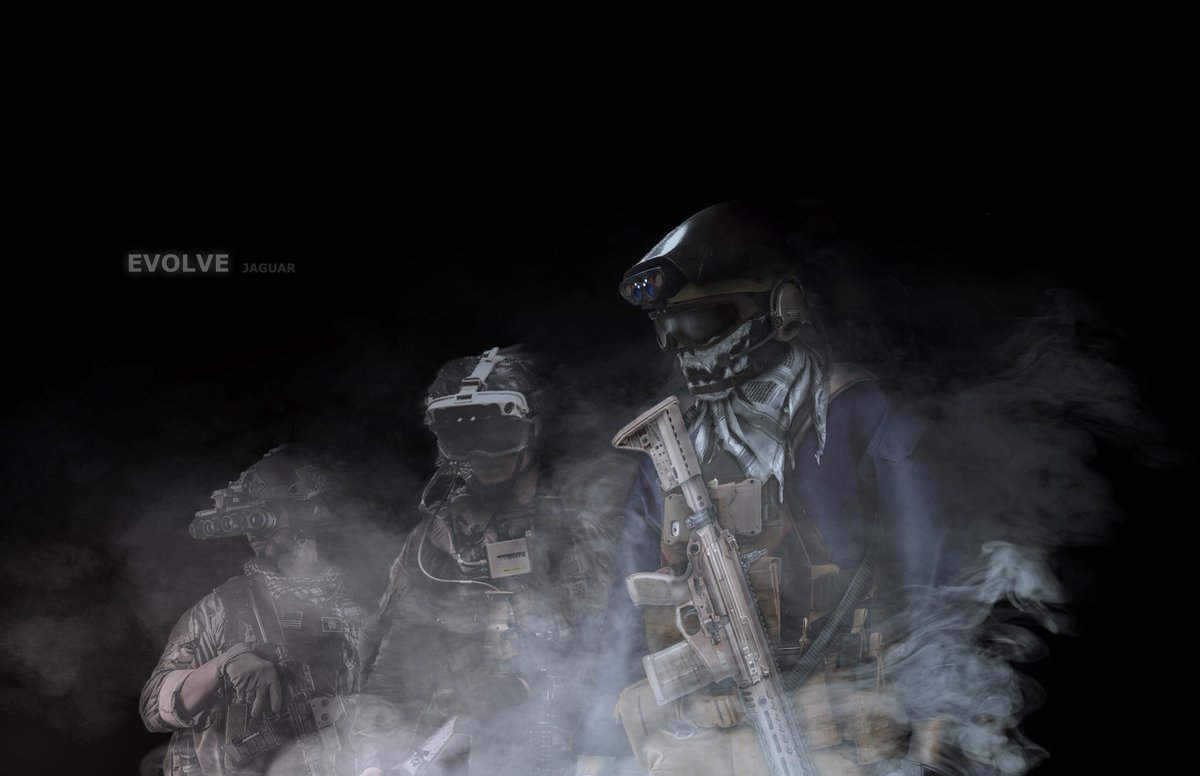 SpittleKyle's tweet photo. EVOLVE 

Future of the Hyper-Enabled Operator 
@USArmy @USMC @usairforce @USNavy https://t.co/9AzhqKvFZi