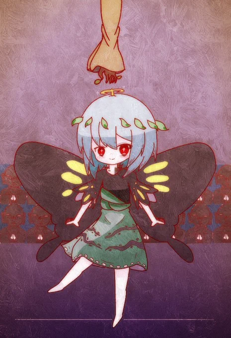 #深夜の真剣お絵描き60分一本勝負ラルバ描きました 