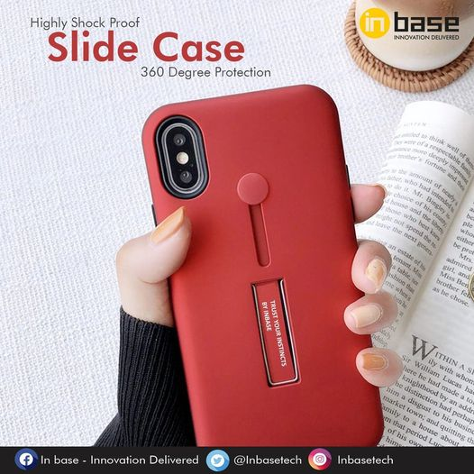Inbasetech's tweet photo. Inbase Slide Case Series Offers Shockproof Safety &amp; Complete 360° Protection. #InnovationDelivered #BackCases https://t.co/y6C78kXnCl