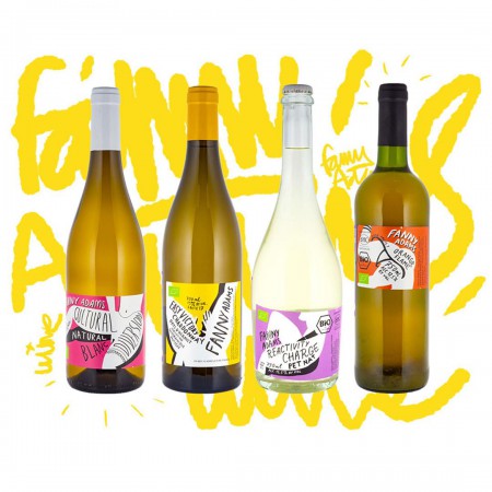 Ironic style of Fanny Adams #wine labels conveys the naturalness and the craft nature of the beverage bit.ly/3q0WFBG #packaging #packagingdesign