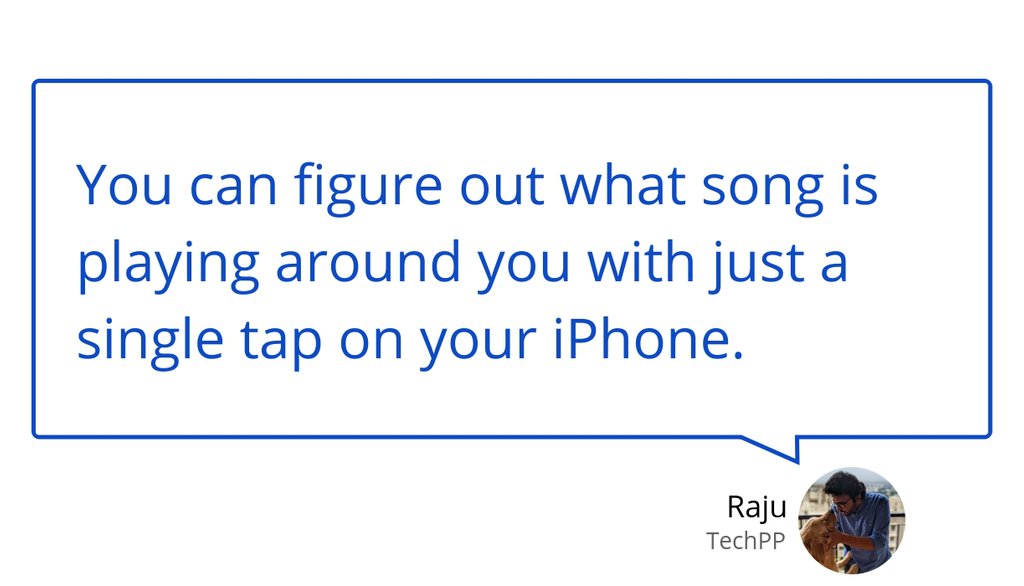 rajupp's tweet photo. Which song is playing? Don’t ask Siri or Shazam…just tap on your iPhone: https://t.co/Lr8Z432MuY
#SongPlaying #Apple #HowTo #Iphone #MusicRecognitionSoftware https://t.co/0kRuhZDSsD