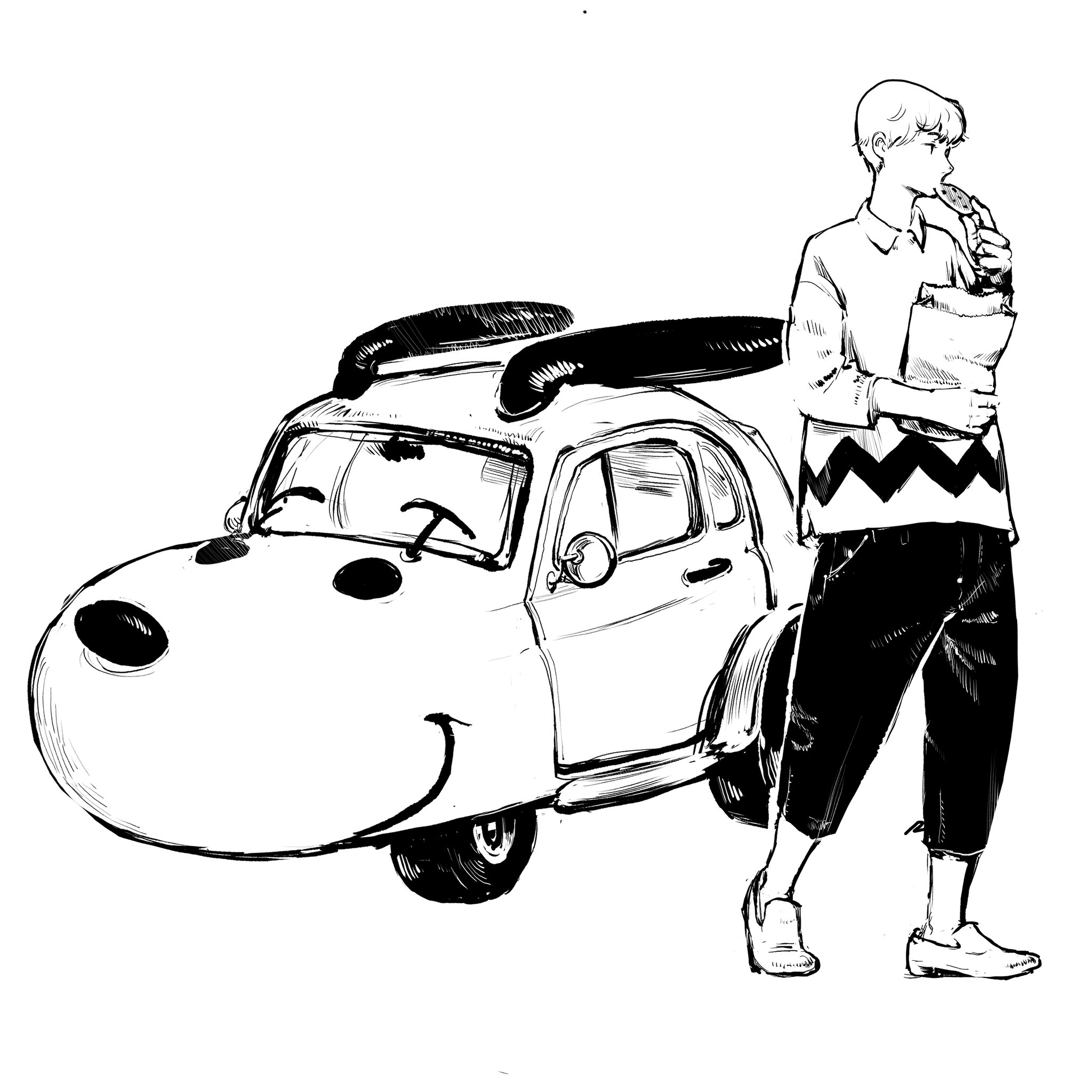 Suttacoffee イラスト垢 嫁リクエストなり タカラトミーさんのtwitter休止中今知ったわ Peanuts スヌーピー ピーナッツ チャーリーブラウン トミカ イラスト好きさんと繋がりたい みんなで楽しむtwitter展覧会