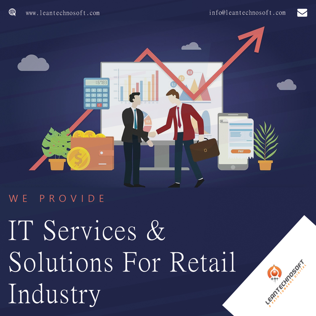 LeanTechnoSoft's tweet photo. It Services &amp; Solutions for Retail Industry.

#itservices #solution #services #Retail #Industry #leantechnosoft #solutionsupport #industrysolution https://t.co/kxiesMAsu1