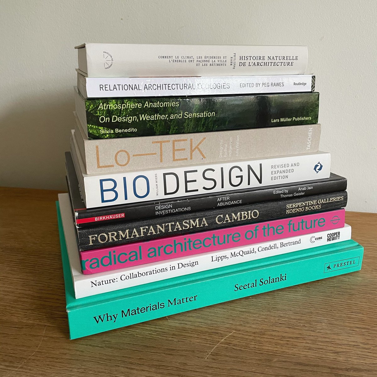Some of the books which have filled our 2020 year 🌿 Next on our reading list is Critical Zones - <a href="/BrunoLatourAIME/">BrunoLatour</a> latest book 🌱