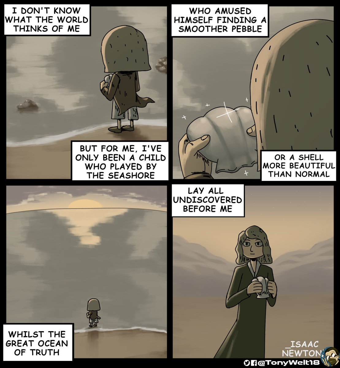 Isaac newton the lone genius ?
#comic #comics #IsaacNewton 