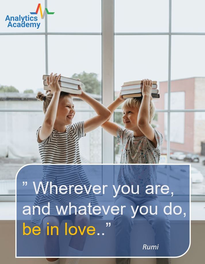 Quote of the week!

#quoteoftheweek #learninganalytics #onlinelearning