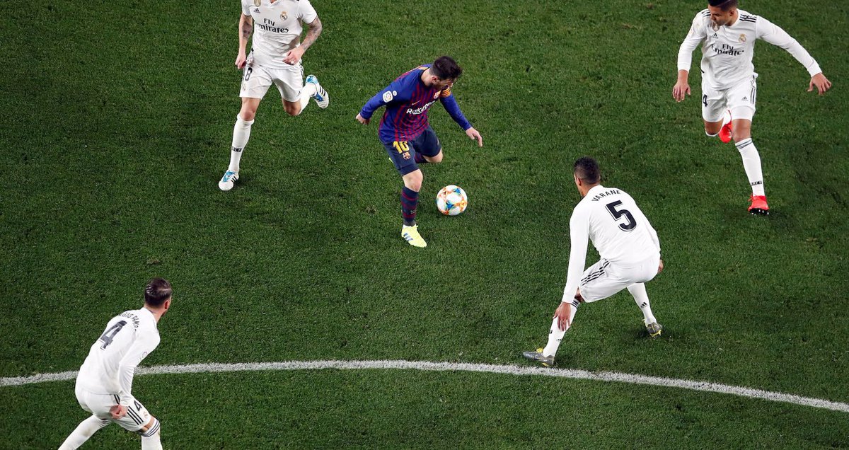 Comparing Dribbling :We can clearly see how Messi overshadows Ronaldo in this aspect.He's by far the better dribbler, a well known fact.The Best Dribbler of all time.