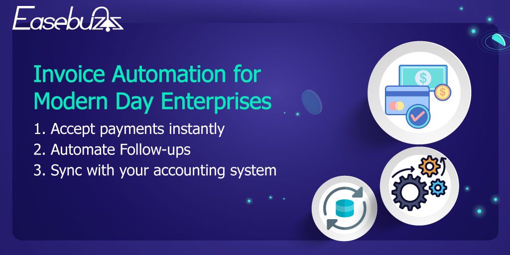 Easebuzz's tweet image. One API to solve all you invoicing woes.

#apisolution #invoice #invoicing #invoiceprocessing