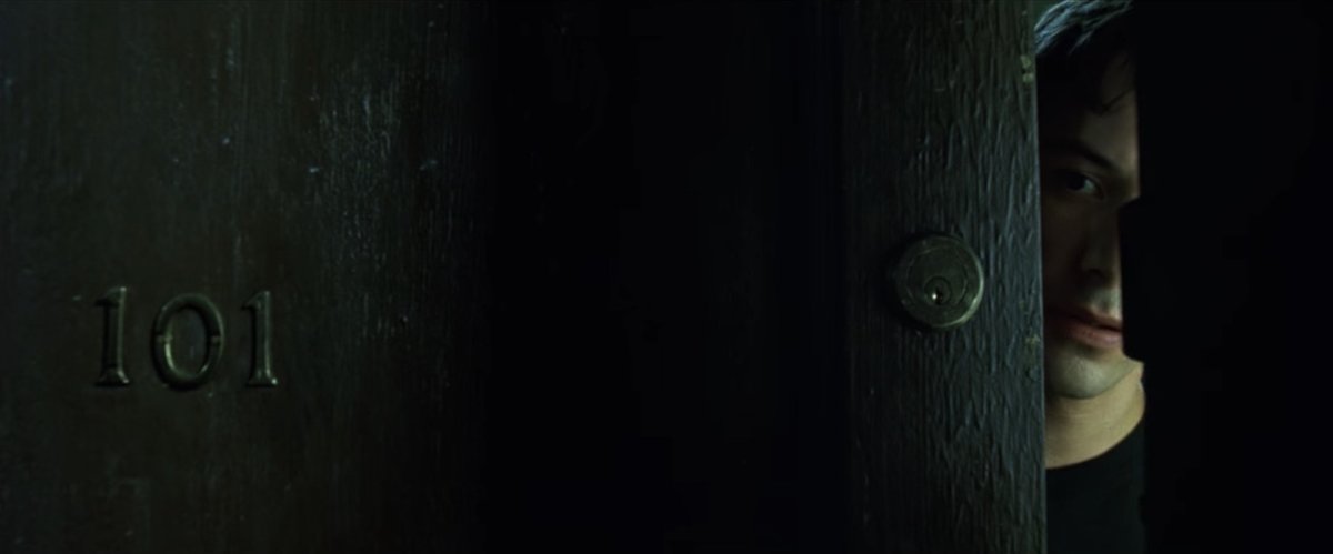 3-0-3 has the same pattern as A-W-A. It also has the same pattern as 1-0-1, which is the number of the apartment Thomas Anderson lives in within the Matrix.(Regarding that, you might say he's enrolled in the "Hacking 101" course before he gets properly educated.)7/