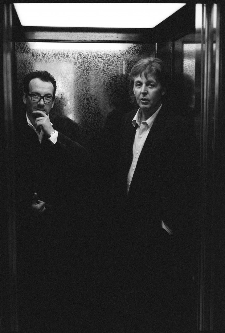 The next part of Paul's "plan" - new successful record.Paul teamed up with several different producers he worked with at the jams, but the highlight was his alliance with Elvis Costello.The album is Flowers in the Dirt.